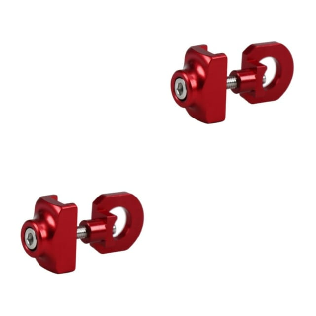 Baohd Bicycle Chain Tension Adjuster Lightweight Stylish Easy To Install red 2Set