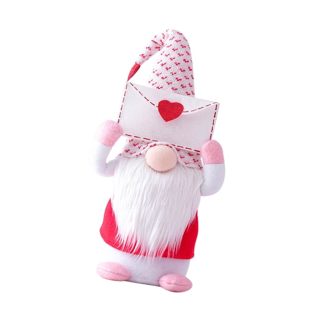 Yuarrent Muñeca sin rostro de Navidad Enfermeras Decoraciones navideñas Festival de tela Adornos de muñecas Feliz Navidad Navidad Natal Decoración de Kits de decoración para fiestas No.02 Yuarrent HA003527-02