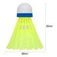 thumbnail image 4 of Shuttlecocks Volants Badminton Cork 6Pcs Set Professional Nylon Badminton Ball Shuttlecock Outdoor Sports Training Sory, 4 of 8