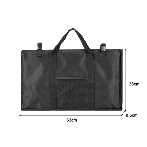 Bolsa De Almacenamiento Bolsa de almacenamiento de mesa plegable para tienda de campaña, impermeable, bolsa de picnic para barbacoa (negro) Hugtrwg Para Estrenar