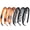 NO16(Mixed6 pcs), variant on Teeth Comb Headbands for Women and Girls Zig Zag Shark Tooth Headbands for Women's Hair Plastic Non-Slip Black and Brown Thin Hair Hoops,Pack of 6