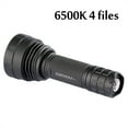 thumbnail image 1 of Temperature Control Zoomable Waterproof Flashlight SST40 LED 2000LM 4 Modes Adjustable Reverse Switch Flashlight ,Powerful Illumination, 1 of 7