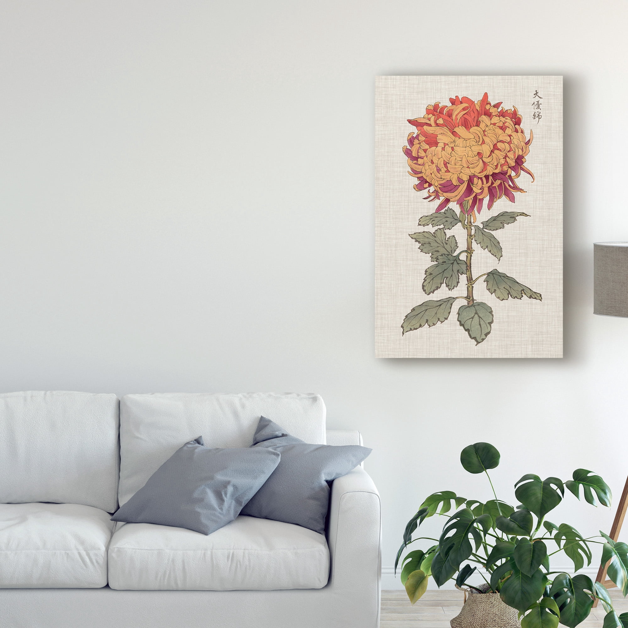 Trademark Fine Art 'UA CH Vibrant Mums III' Canvas Art by Vision Studio