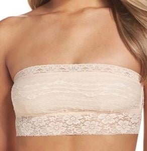 lace bandeau bralette