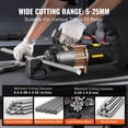 thumbnail image 4 of VEVOR 2000W Electric Hydraulic Rebar Cutter Cutting up to 1 Inch #8 4-25mm, 4 of 9