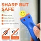 thumbnail image 4 of Plastic Razor Blades Scraper Tool - 2 Pack, No Scratch Car Window Glass Wood Sticker Removal, 4 of 5
