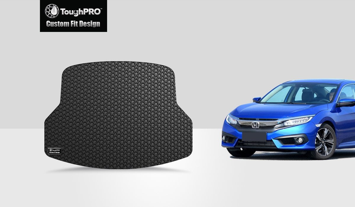ToughPRO Floor Mat Accessories Trunk Mat Compatible with 2020 Honda