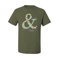 thumbnail image 2 of Trendy Tribal Be Still And Know That I Am God Inspirational/Christian Men's Graphic T-Shirt, Military Green, Medium, 2 of 3