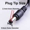 thumbnail image 3 of 2 Pack of 5 Volt DC, 2 Amp Wall Power Adapter with 5.5mm Barrel Jack, 2.1mm Inner Diameter (Center Positive), 3 of 4