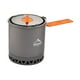 thumbnail image 2 of Olla para acampar con plegable Olla de aluminio anodizado de 1.6L Ropa de cocina portátil para acampar para exteriores, mochileros, senderismo Olla del intercambiador de calor, 2 of 9