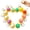 12pcs, variant on Dumpling Keychain,Crisp Sound,Creamy,Mini Dumpling Squishies Stress Relief Fidget Clicker Keychain,Anxiety Relief & Focus Boost Quiet Toys for Adults at Work, Travel, Home