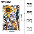 thumbnail image 2 of FORMRS 1-Subject Spiral Notebook 8" x 5" College Ruled 60 Refillable Sheet A5 Hard Cover, 2 Pack, Purple Flowers, 2 of 7