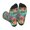 2 Black-2, variant on Hawaii Palms Print Crew Socks for Men and Women, Men's Soft Moisture-wicking Sock