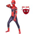 thumbnail image 3 of Conjunto de disfraz de superhéroe Spiderman para niños, estilo 3D, mono de cosplay de Halloween para niños y niñas, 3 of 5