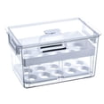 thumbnail image 1 of AURARMLET 1Ud Caja Organizadora Para Huevos En Refrigerador Con Tapa Y Plegable Multiusos, 1 of 8