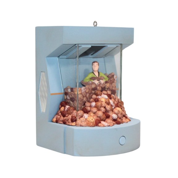 2008 "The Trouble With Tribbles" Hallmark Keepsake Christmas Tree Ornament - QXI14291