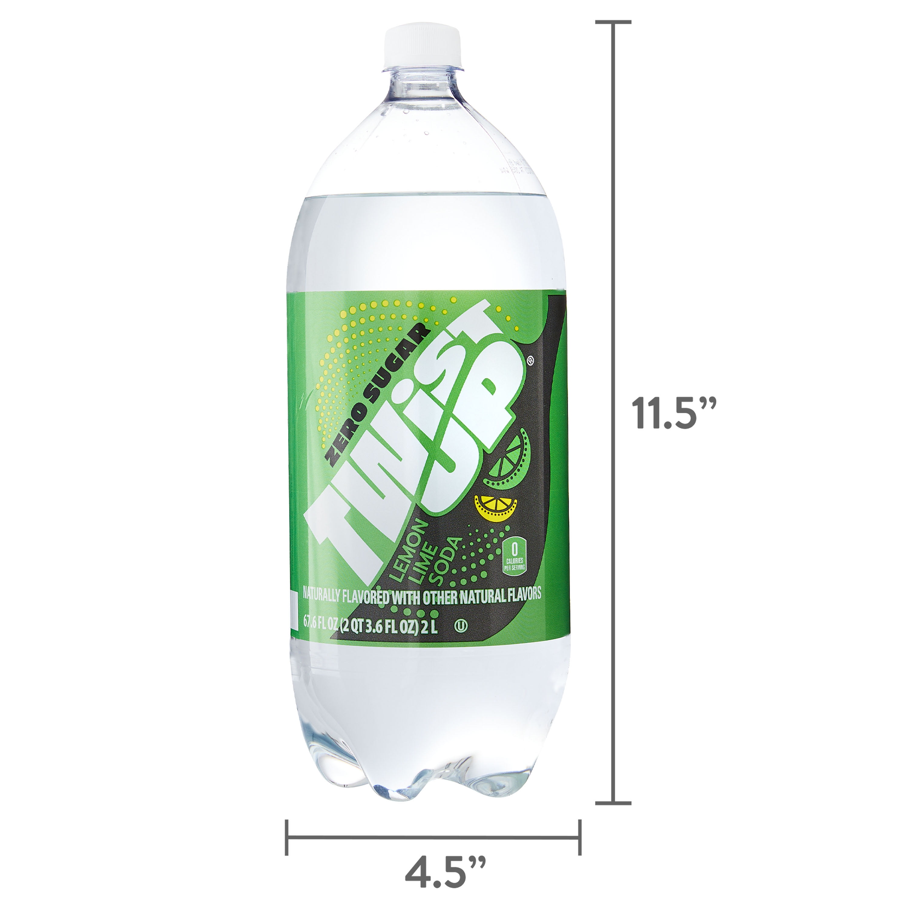 Sam's Choice Twist Up 2 Liter Lemon Lime Caffeine-Free Soda