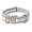 Grey, variant on Heavy Duty Reflective Dog Collar - Reinforced Nylon with Metal Quick Release Buckle, Adjustable Pet Collar for Medium/Large Dogs, Durable & Secure for Active Pets