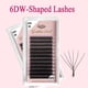 thumbnail image 1 of Goddess 3D/4D/5D W Shape pestañas 4D Premade Fan Lash Extensions 0.07 C/D Curl Natural Soft High Quality Idividual Lashes Dengxun unisex, 1 of 2