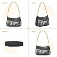 thumbnail image 7 of FORMRS Womens Shoulder Bag with Chain Strap Clutch Purse Cute Tote Handbag, Space Earth, 7 of 7