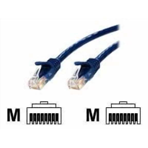 Bytecc - Patch cable - RJ-45 (M) to RJ-45 (M) - 3 ft - UTP - CAT 6e - blue