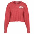 thumbnail image 1 of Sudadera Crop Top NFL para Mujer Manga Larga y Cuello Redondo Chiefs Rojo Talla M, 1 of 4