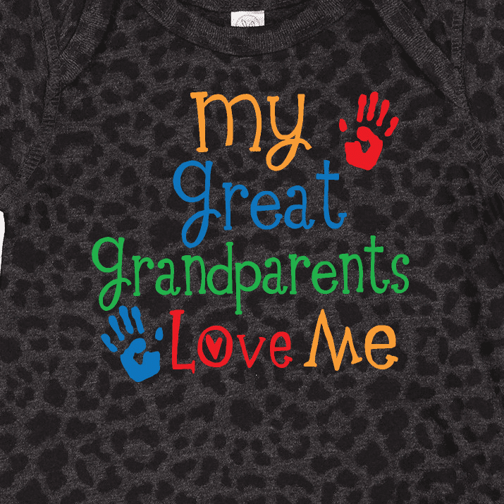 Inktastic My Great Grandparents Love Me Boys or Girls Baby Bodysuit