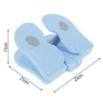 thumbnail image 4 of Littleduckling Mini Stepper Under Desk Pedal Exerciser Stair Stepper Folding Foot Peddle Physical Therapy Portable Fitness Stovepipe Relieves Varicose Veins(Sky Blue), 4 of 6