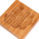 thumbnail image 4 of Molde Para Galletas Molde De Madera Para Galletas Con Forma De Oveja, Sello De Prensa Tallado Para Pastel De Galletas (F), 4 of 7