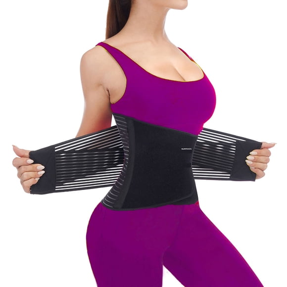 Faja lumbar TESETON para hombre y mujer, cinturón de soporte para levantar objetos en el trabajo, alivio de ciática, hernia discal y escoliosis, soporte lumbar para la zona lumbar, malla transpirable,