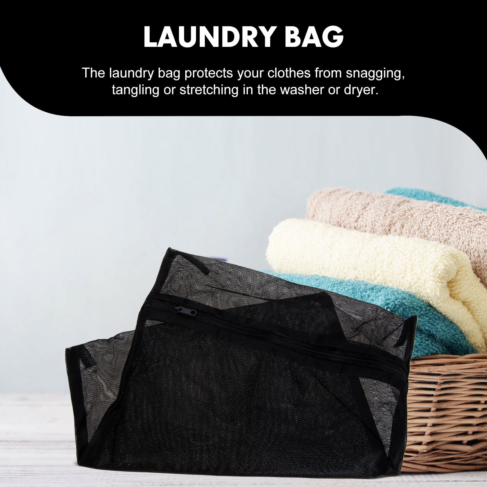 6 Pcs Laundry Bag Mesh Bags for Travel Wash Pouch Delicates Underwear  Clothing Washing Stocking Toiletry - Walmart.com