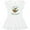 AA-White, variant on Inktastic I Am One Smart Cookie Girls Toddler Dress