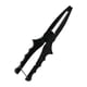 thumbnail image 2 of Pinza de pescado Alicates de control de peces Accesorios de pesca ligeros para pescar Negro, 2 of 8
