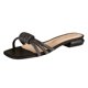 thumbnail image 1 of Sandalia Para Mujer CASTALIA 246-88 Negro con Pedrería, 1 of 3