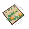 thumbnail image 3 of 1 Set of Mini House Decors Simulation Garden Plots Models Safe Plastic Kid Toys, 3 of 8