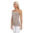 thumbnail image 2 of Women's Top Camisole Scoopneck with Straps, M, Dust, by Ambesonne, 2 of 4