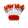thumbnail image 4 of 2x Tocado De Plumas Sombrero Indio Para Disfraz De Carnaval Halloween Día De Acción De Gracias, 4 of 7