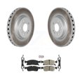 thumbnail image 1 of Transit Auto Front Coated Disc Brake Rotors and Ceramic Pads Kit for Car Mercedes-Benz ML350 GLE350 ML250 GLE300d KGA-100018, 1 of 11