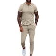 thumbnail image 3 of Chándal para Hombre,Traje de Ocio para Hombre, Conjunto de Sudadera para Hombre, Conjunto de Manga Corta para Hombre, Multifuncional, 3 of 6
