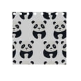 thumbnail image 5 of Pandas Black Out Curtains Aesthetic for Bedroom Living Room Sliding Glass Doors Kitchen Windows 2 panels set, 5 of 5