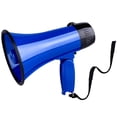 thumbnail image 1 of Megáfono portátil MyMeAlivos de 20 W con sirena/alarma azul, 1 of 7