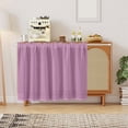 thumbnail image 6 of ZhangC Kitchen Cabinet Curtain, 27.5inx39.3In Length Kitchen Cabinet Cover Curtain, Farmhouse 3D Wave Line Short Curtain Tiers for Bathroom Laundry RV Camper, Home Decor, 6 of 6