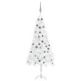 thumbnail image 6 of vidaXL Artificial Christmas Tree Corner Christmas Tree with LEDs and Ball PVC, 6 of 73