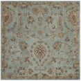 thumbnail image 6 of SAFAVIEH Heritage Austin Floral Area Rug, Light Blue/Multi, 6' x 6' Round, 6 of 9
