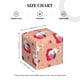 thumbnail image 4 of Balery Bunny And Strawberry Porta Pañuelos de Cuero con Estampado – Funda Moderna Cuadrada para Caja de Pañuelos, Dispensador 5x5x5'', 4 of 7