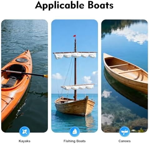Portable Transducer Mount, 360° Adjustable Rotatable Universal Fish Boat Finder Bracket Transducer Pole Mount for Boat Canoe Kayak$$Sport & Recreation Other