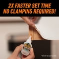 thumbnail image 4 of Gorilla Super Glue Ultimate Liquid Clear 15g Bottle, Product Net Content Quantity Is 1, 4 of 10