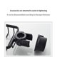 thumbnail image 3 of Estante De Almacenamiento Para Barra De Ducha De Baño, Soporte De Jabón De Aluminio Espacial, Escurridor De Grifo De Cocina Con Ganchos, Instalación Sin Perforaciones Kearding HA020051-00, 3 of 5