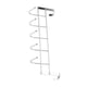 thumbnail image 4 of 2X 5 Ganchos Sobre la Puerta Hogar Baño Cocina Abrigo Toalla Loop Hanger Rack Holder Estante, Plata, 4 of 5