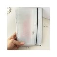 thumbnail image 3 of A6 Loose Leaf Monthly Zipper Bag Cash Budget Envelope Binder Ticket Receipt Storage Bag Wealth Management Gift Set 1 cover + 12 monthly bags, 3 of 5